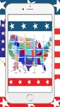 50 States Of United And America Capital Map Quiz Image
