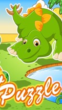 Dino jigsaw puzzles 2 to pre-k educational games Image