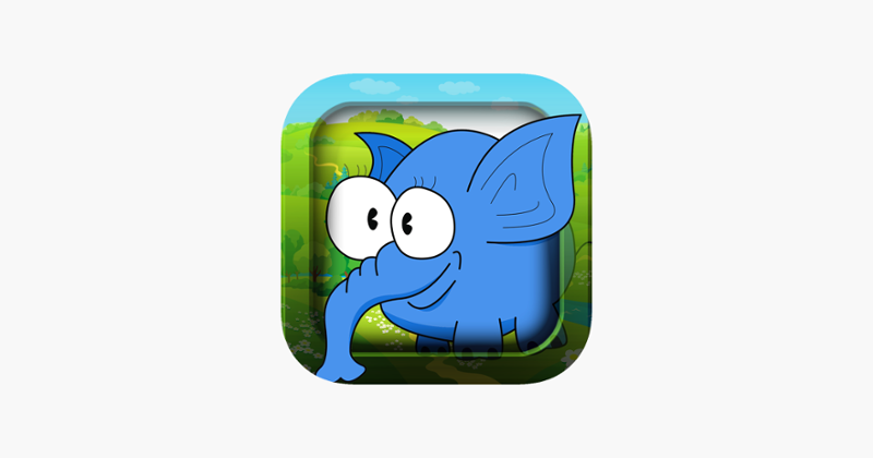 Funny animal puzzle for toddlers Game Cover