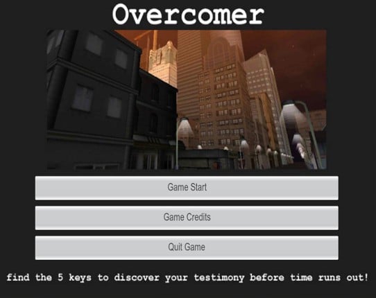 Overcomer Game Cover