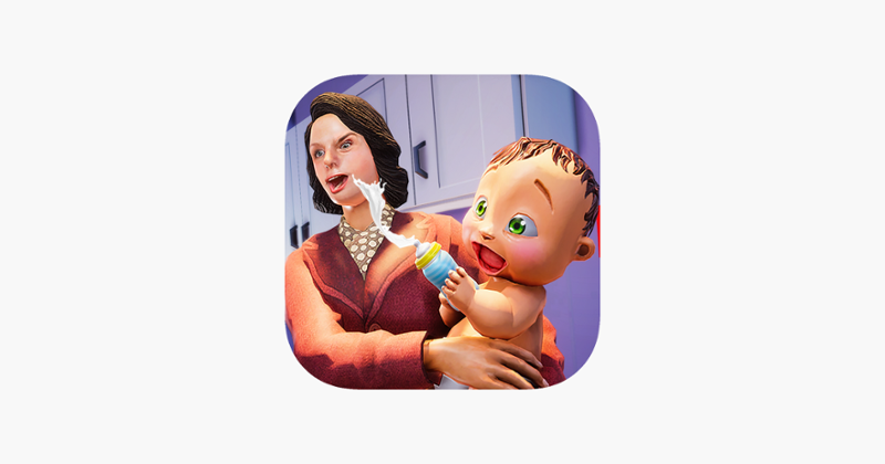 Naughty Baby Life Mom Sims 3D Game Cover