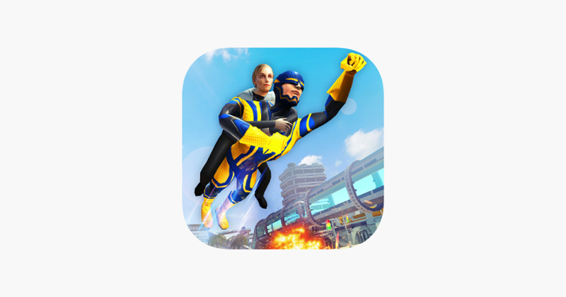 Super Hero City Rescue Sim Game Cover