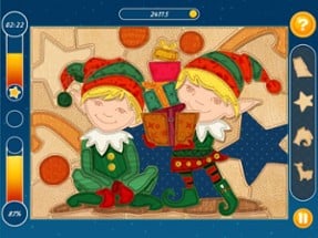 Christmas Mosaic Puzzle Image