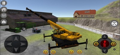 Crane and Loader Vehicle Sim Image