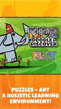 Kids Doodle &amp; Discover: Safari Animals, K12 Puzzle Image