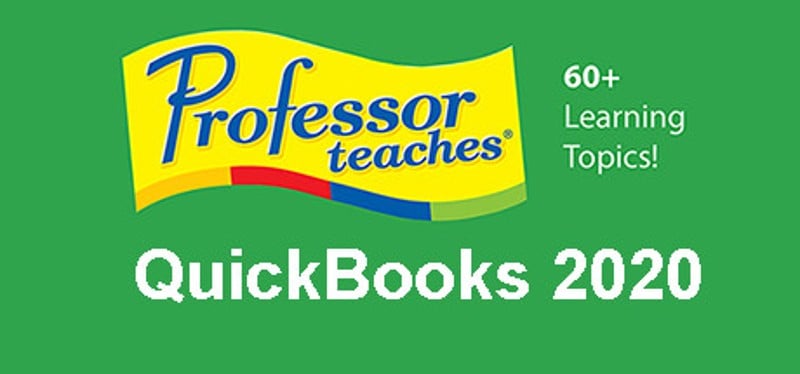 Professor Teaches QuickBooks 2020 Game Cover