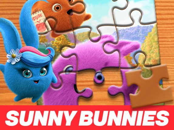 Sunny Bunnies Jigsaw Puzzle Game Cover