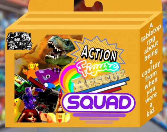 Action Figure Rescue Squad Game Cover