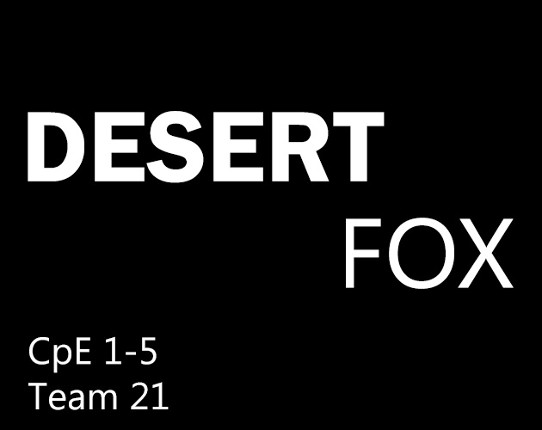 DESERT FOX Game Cover