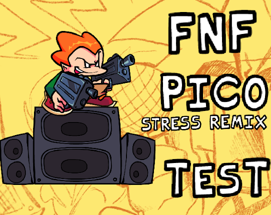 FNF Pico Stress Remix Test Game Cover