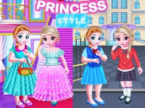 Little Girls School vs PrincessStyle Image