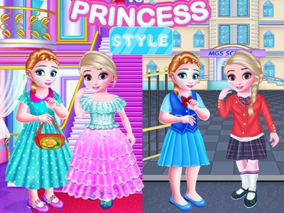 Little Girls School vs PrincessStyle Game Cover
