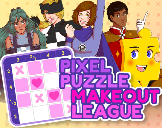 Pixel Puzzle Makeout League Game Cover