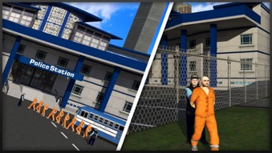 Police Prison Bus Driver Job 3D: Drive Coach &amp; Transport Criminals to City Jail Image