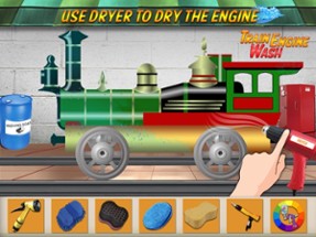 Train Engine Wash : Toddler Train Sim Image