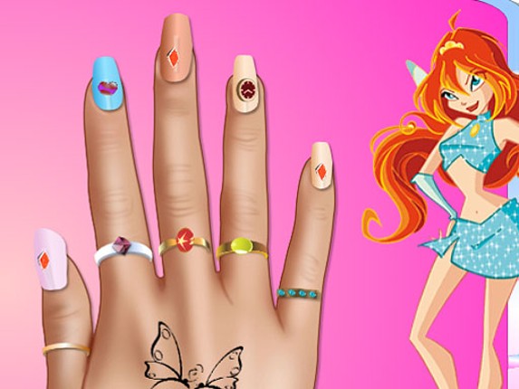 Winx Nail Makeover Game Cover