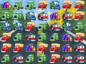 Cartoon Trucks Match 3 Image