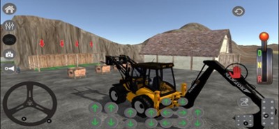 Crane and Loader Vehicle Sim Image