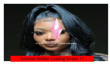 Summer Walker Loading Screen Image