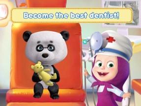 Masha and the Bear Dentist Image