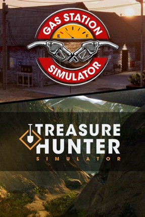 Simulator Pack: Gas Station Simulator and Treasure Hunter Simulator Game Cover