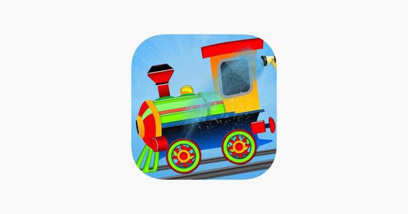 Train Engine Wash : Toddler Train Sim Game Cover