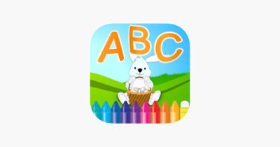 ABC Alphabet animals coloring book and drawing A-Z for kids Image