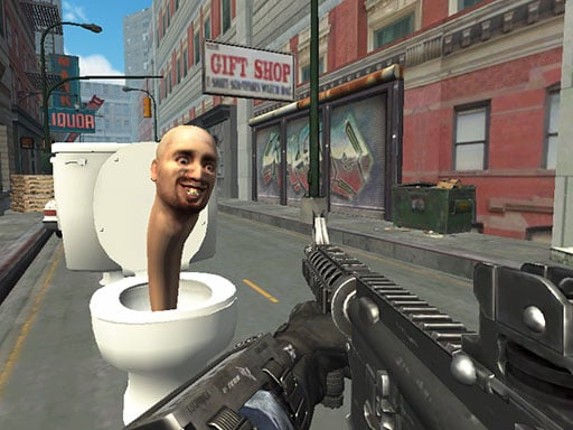 Dead Aim: Skibidi Toilets Attack Game Cover