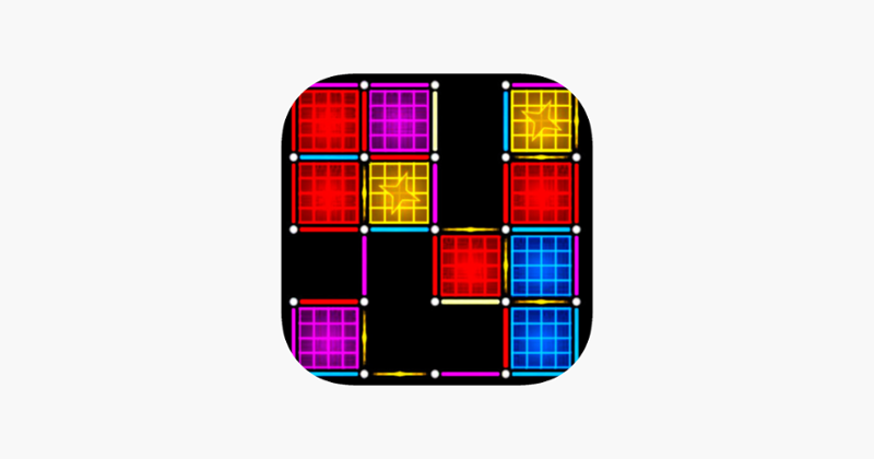 Dots and boxes neon timbiriche Game Cover