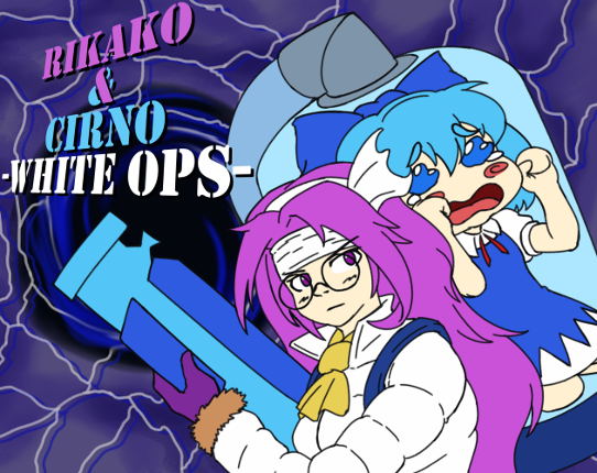 Rikako & Cirno -White Ops- Game Cover