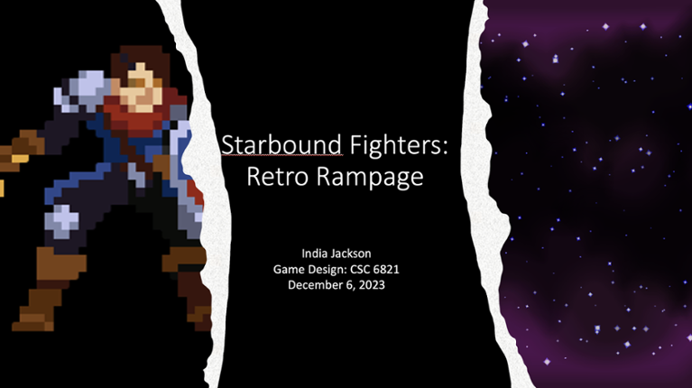 Starbound Fighters: Retro Rampage Game Cover