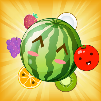 watermelon game fruits merge Game Cover