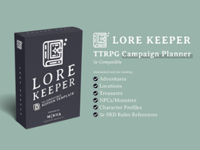 Lore Keeper 5e Notion Template Image