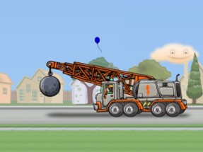 Wrecking Ball Truck Image