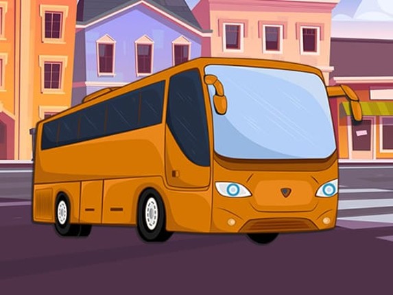 Buses Differences Game Cover