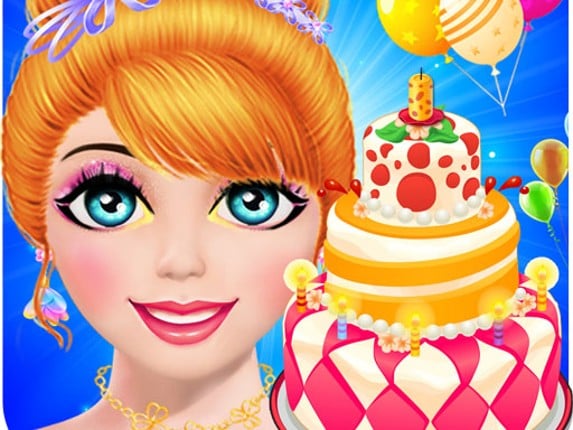 Cute Girl Birthday Celebration Party: Girl Games Game Cover