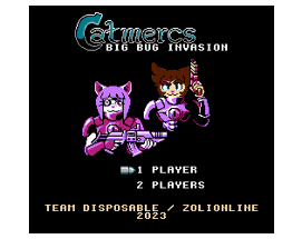 Catmercs - Big Bug Invasion (NES ROM) Image