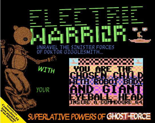 Electric Warrior (C64) Commodore 64 Game Cover