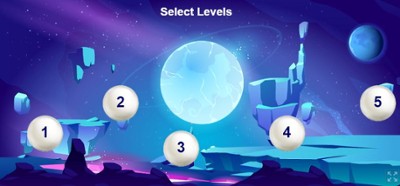 Levels Selection UI template Image