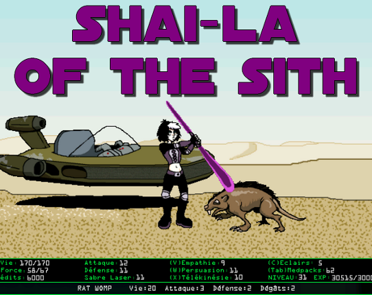 SHAI-LA OF THE SITH - "Star Wars" fangame RPG Game Cover