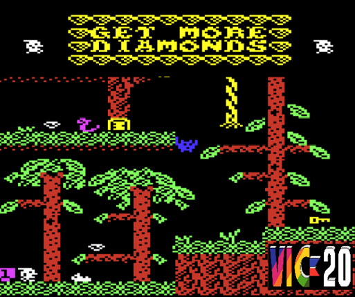 Get More Diamonds (VIC20) Game Cover