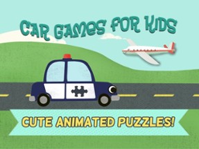 Car Games for Kids: Fun Cartoon Jigsaw Puzzles HD Image
