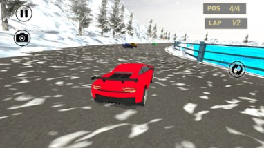 Drift On Snow Image