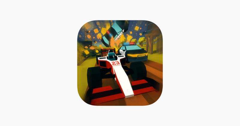 LANE SWIRL - STUNT CAR CHASE Game Cover