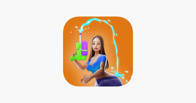 Squirt Gun Girl: Garden Runner Game Cover