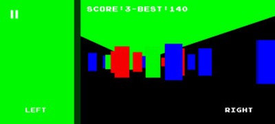 RGB Runner - Retro Arcade Game Image