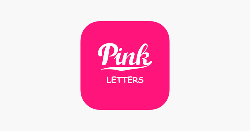 Pink Letters - Word Search Puzzle Game Game Cover