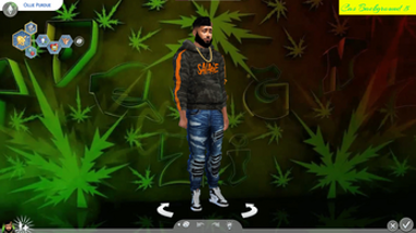 Weed Cas Background Image