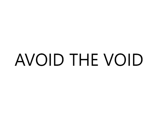 Avoid The Void Game Cover