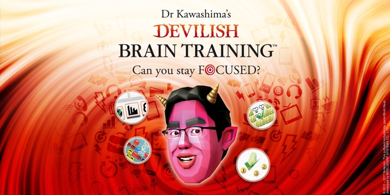 Dr Kawashima’s Devilish Brain Training Game Cover